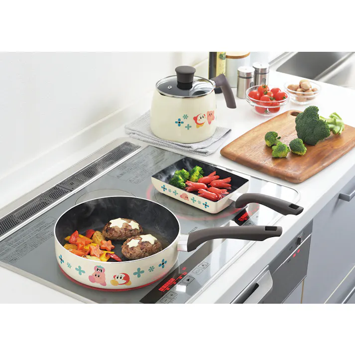 タマハシ 星のカービィ IH対応アルミマルチクックパン 星のカービィ IH100V・200V対応 料理 キッチン フライパン 調理器具 KBY-05【別送品】