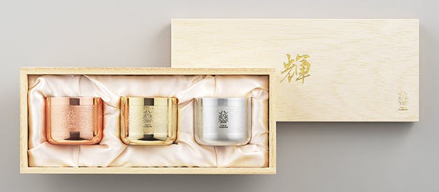 タマハシ 輝 純銅ぐい呑み 金・銀・銅 3pcセット タンブラー 4975192087374 KG-28 グラス・タンブラー タマハシ 輝 純銅ぐい呑み 金・銀・銅 3pcセット タンブラー 4975192087374 KG-28 グラス・タンブラー