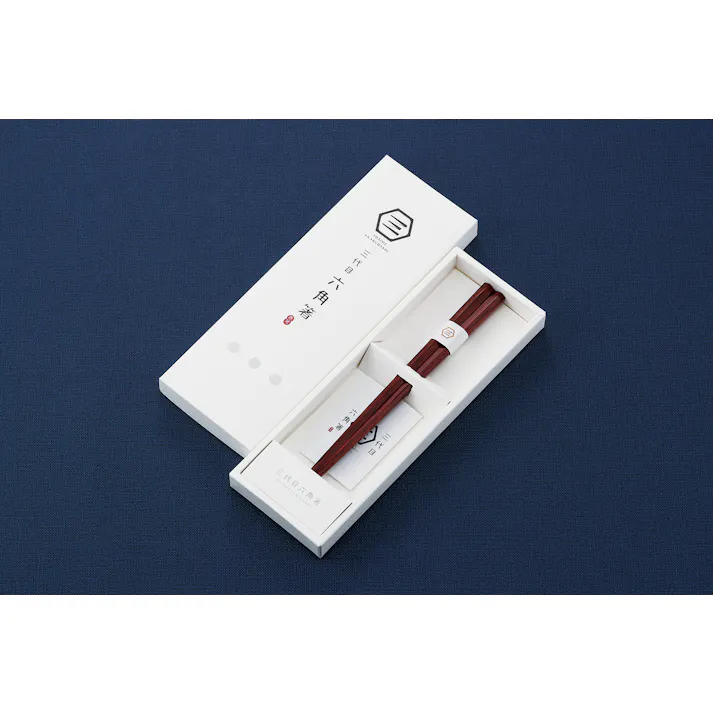 サカエ・コーポレーション 三代目紫檀六角箸(大) 箸 4539612022026 KS-1050【別送品】