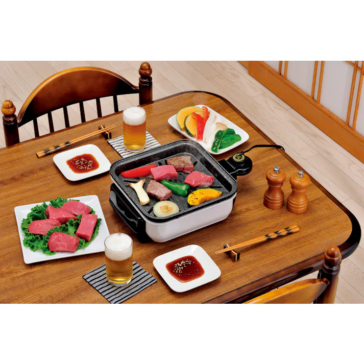 杉山金属 コンパクトグリル ちょこちょこ焼き ホットプレート 4900896128474 KS-2847【別送品】
