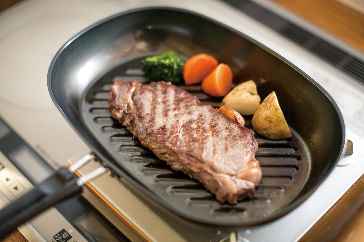 杉山金属 鉄製ステーキパン IH100V・200V対応 料理 キッチン