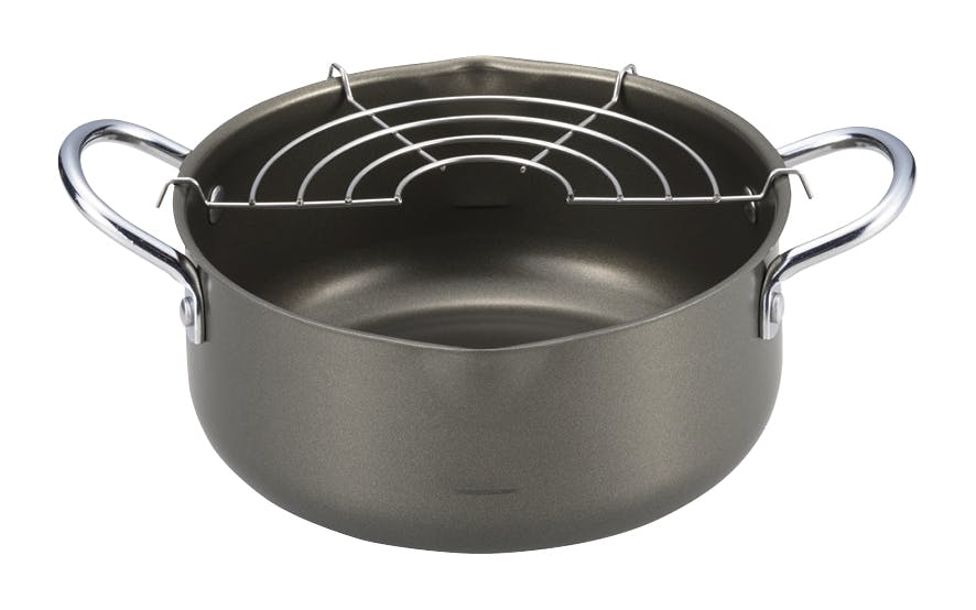 タマハシ ラルス 深型天ぷら鍋18cm(アミ付) 天ぷら用品 4975192090848 LA-18W 天ぷら用品・オイルポット タマハシ ラルス 深型天ぷら鍋18cm(アミ付) 天ぷら用品 4975192090848 LA-18W 天ぷら用品・オイルポット