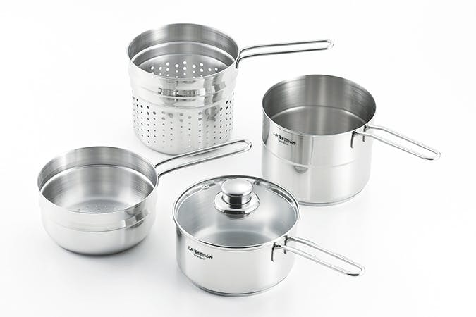 タマハシ ラ・ベットラ IH200V対応コンビネーションパン16cm ラ・ベットラ 鍋 4975192090145 LB-180 片手鍋 タマハシ ラ・ベットラ IH200V対応コンビネーションパン16cm ラ・ベットラ 鍋 4975192090145 LB-180 片手鍋