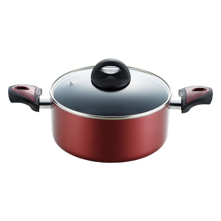 タマハシ リアン IH対応両手鍋22cm IH100V・200V対応 料理 キッチン 鍋 なべ LIE-22WR【別送品】