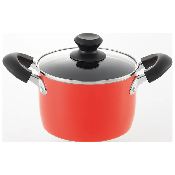 タマハシ ルピア IH対応シチューポット16cm IH100V・200V対応 料理 キッチン LU-16DR【別送品】