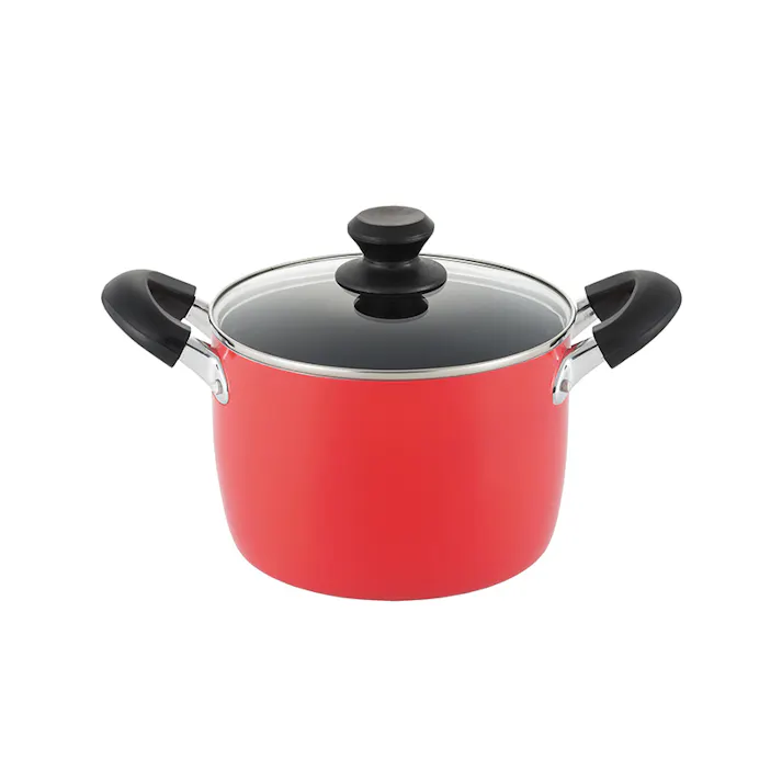 タマハシ ルピア IH対応シチューポット18cm IH100V・200V対応 料理 キッチン LU-18DR【別送品】