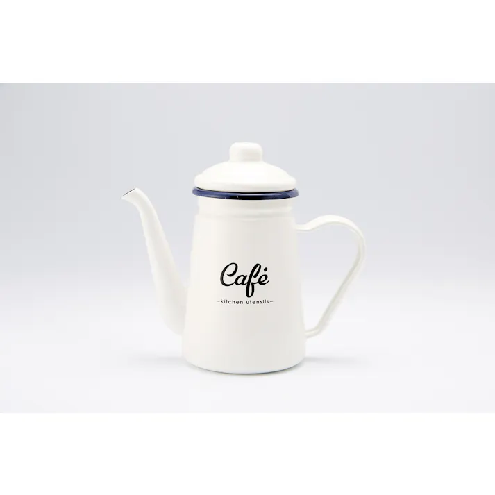 豊琺瑯 Lilly White ホーローカフェポット cafe ポット 4589700554601 LW-206【別送品】