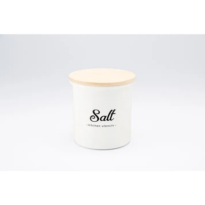 豊琺瑯 Lilly White ホーローキャ二スター Salt 貯蔵容器 4589700554700 LW-216【別送品】