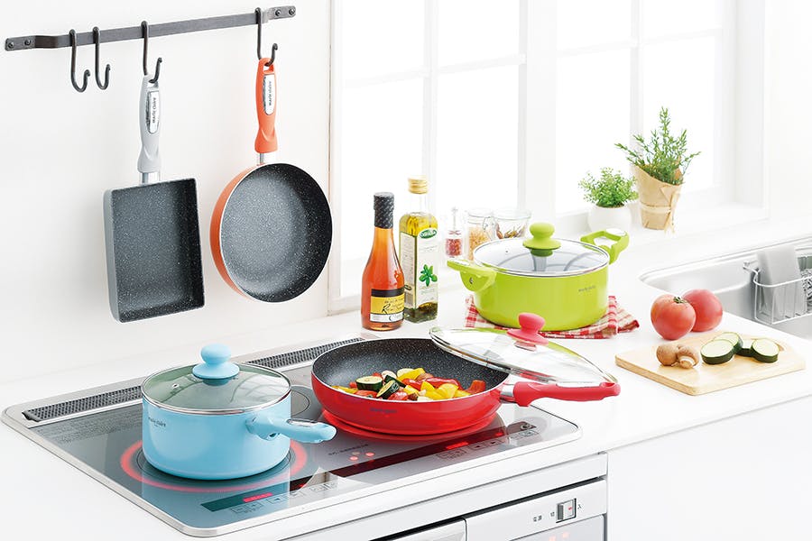 タマハシ マリ・クレール ”カラーズ” アルミフライパン20cm マリ