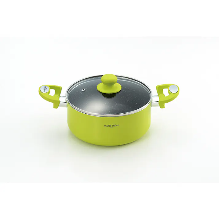 タマハシ マリ・クレール “カラーズ”アルミ両手鍋20cm マリ・クレール 鍋 4975192089651 MC-075R【別送品】