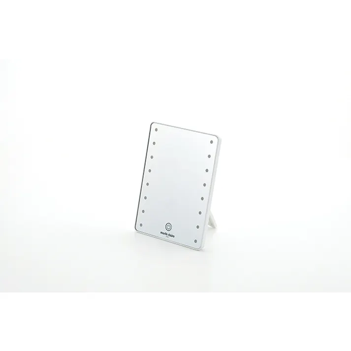タマハシ マリ・クレール LEDライト付卓上ミラー・スクエア マリ・クレール 卓上用品 4975192086117 MC-505【別送品】