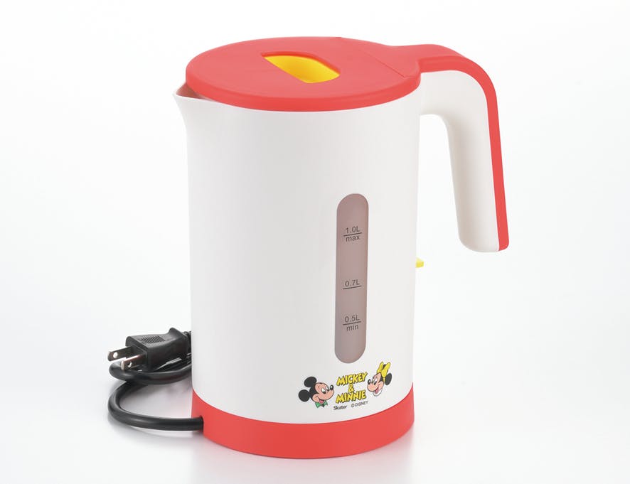 タマハシ 電気ケトル1.0リットル ディズニー 電気ケトル