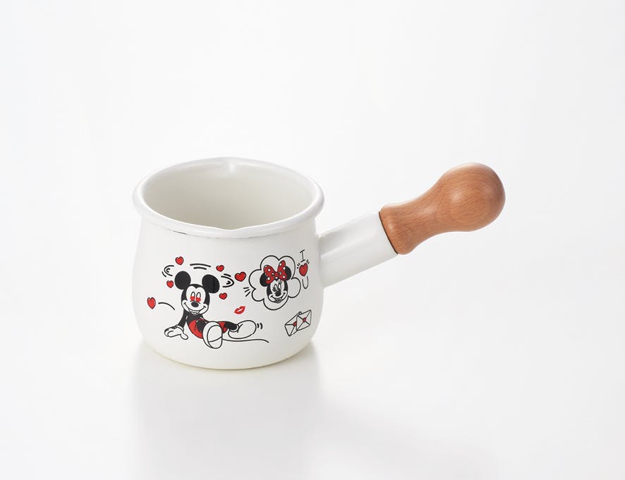 タマハシ ミッキー&ミニー ホーロープチミルクパン ディズニー 鍋 4975192090923 MMJ-03 片手鍋 タマハシ ミッキー&ミニー ホーロープチミルクパン ディズニー 鍋 4975192090923 MMJ-03 片手鍋