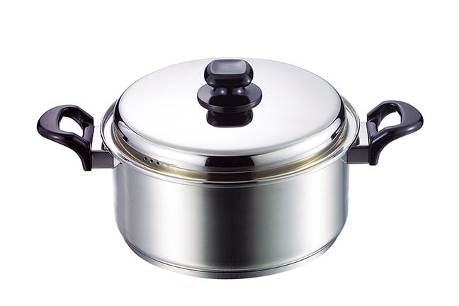 タマハシ マイクレストII 両手鍋24cm 鍋 4975192079799 MT-24W 両手鍋・蒸し器 タマハシ マイクレストII 両手鍋24cm 鍋 4975192079799 MT-24W 両手鍋・蒸し器