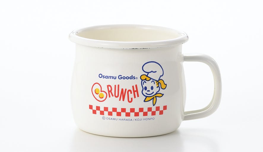 タマハシ OSAMU GOODS ブランチホーローマグカップ オサムグッズ マグ 4975192093283 OG-22 片手鍋 タマハシ OSAMU GOODS ブランチホーローマグカップ オサムグッズ マグ 4975192093283 OG-22 片手鍋