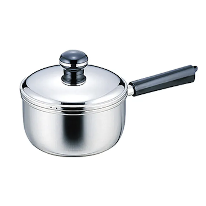 宮崎製作所 オブジェ ソースパン18cm IH100V・200V対応 料理 キッチン フライパン 調理器具 OJ-4【別送品】