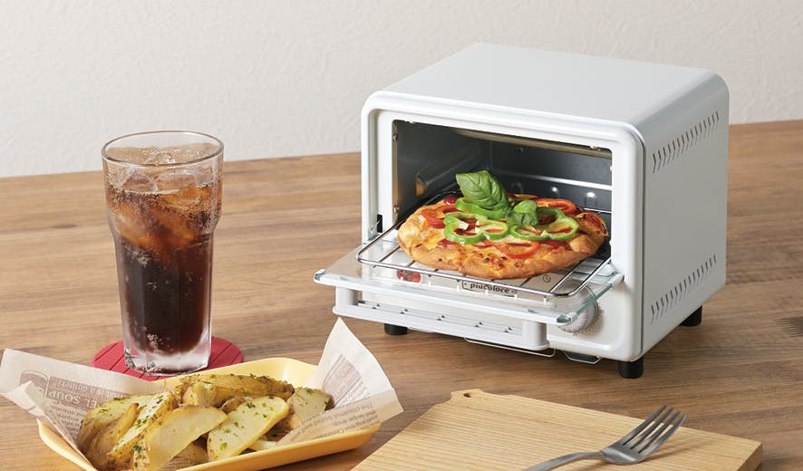 値下げ！！日立　オープンロースター　ER-880 ホワイト トースター カンダ 0001187ミニオーブントースター・ホワイト 4975192090886