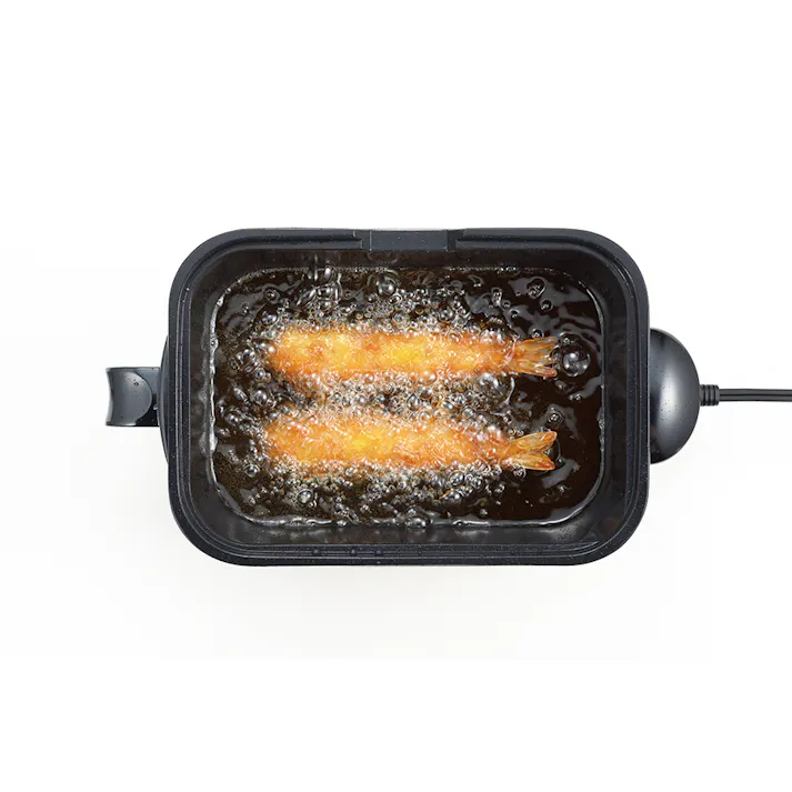 丸山技研 プチ・プレジール 電気角型フライヤー ホットプレート 4978770601078 PDF-100【別送品】