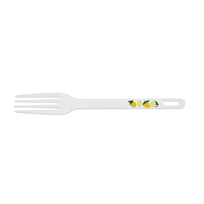 豊琺瑯 Plune. ホーローデザートフォーク レモン プルーン フォーク PDS-403 4589700555486【別送品】