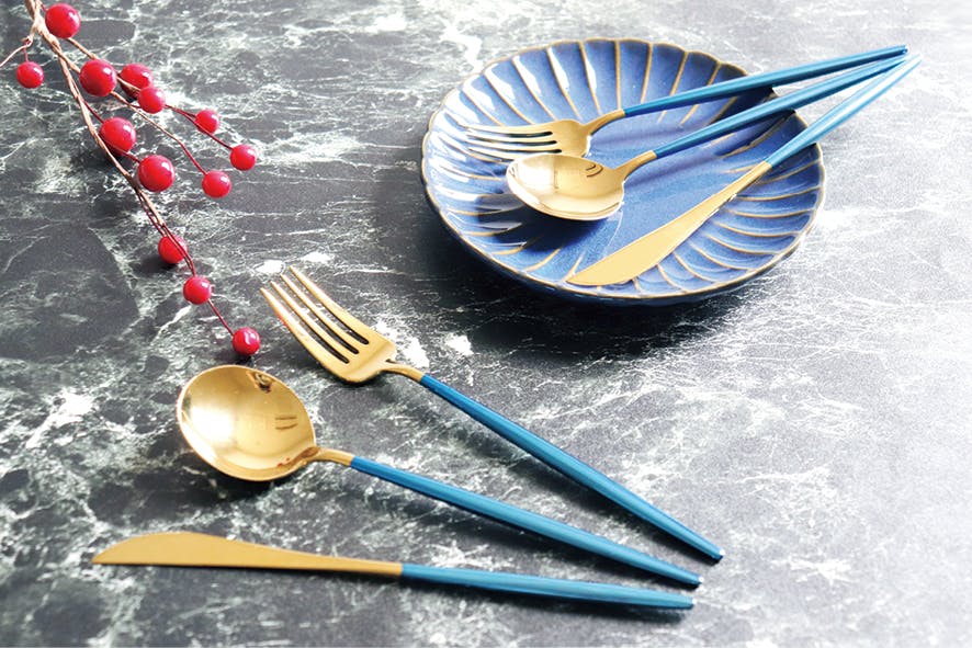 フェーヴ 8個 まとめ ゴールド×ホワイト スイーツ コンプリート セット ギフトSET/トワルドジュイ/ボルドー トリオセット｜輸入食器