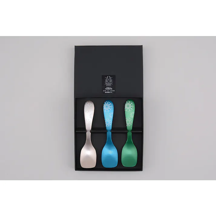 片力商事 ルリール アルミアイススプーン 3pcs 花火Ver スプーン・フォーク 4995969047783 PS-6007【別送品】