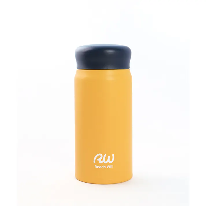 ReachWill魔法瓶 ステンレス製真空マグボトル 350ml マッドイエロー 冷水筒 RAB-35MYE 4589829880216【別送品】