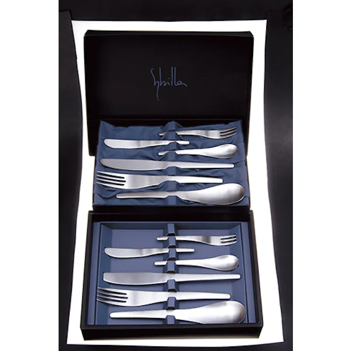 サクライ シビラ セプティマパーソナルセット12PCS シビラ スプーン・フォーク 4949789504254 S7-08【別送品】