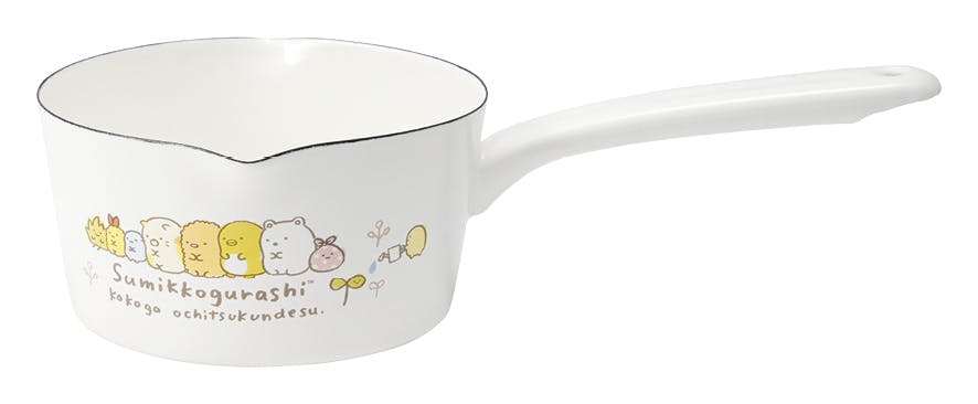 タマハシ すみっコぐらし ホーローミルクパン15cm すみっコぐらし 鍋 4975192091470 SG-02 片手鍋 タマハシ すみっコぐらし ホーローミルクパン15cm すみっコぐらし 鍋 4975192091470 SG-02 片手鍋