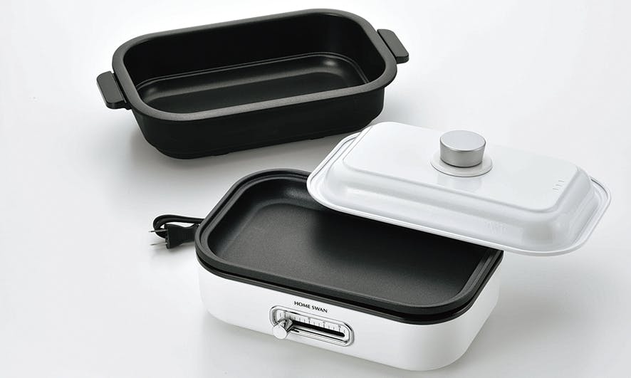 新津興器 ソロホットプレート 鍋付き ホットプレート 4981889011836 SHP-08(PP) 片手鍋 新津興器 ソロホットプレート 鍋付き ホットプレート 4981889011836 SHP-08(PP) 片手鍋