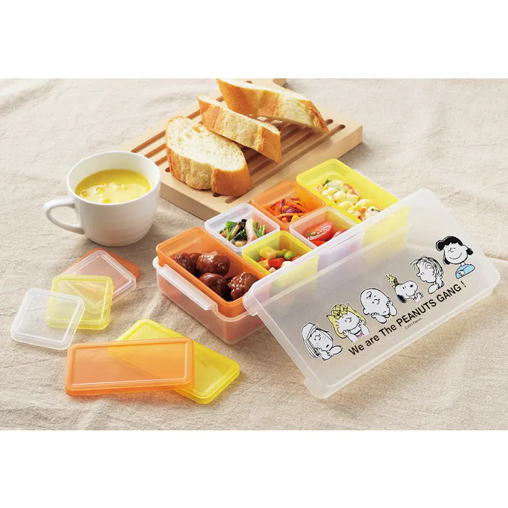 タマハシ スヌーピー キューブストッカー6pc スヌーピー 貯蔵容器 4975192090749 SN-306【別送品】