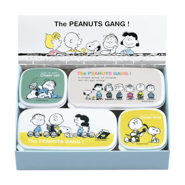 タマハシ スヌーピー BT シール容器4pcセット・A スヌーピー シール容器 4975192091197 SN-307【別送品】