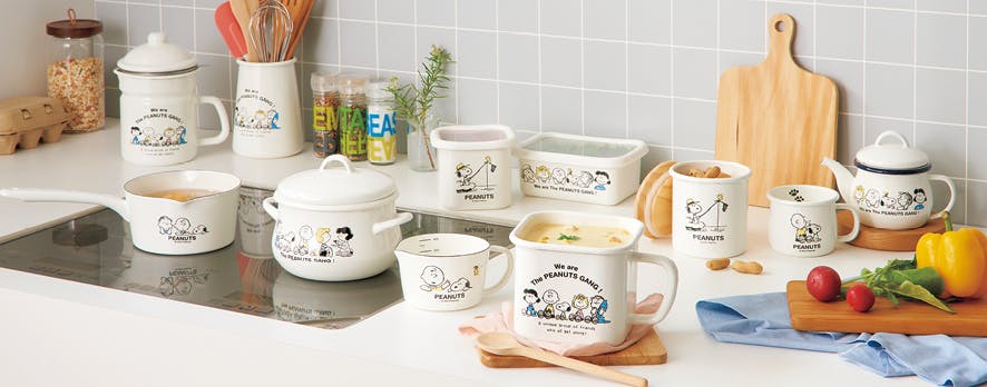 タマハシ スヌーピー ホーローティーポット スヌーピー ポット