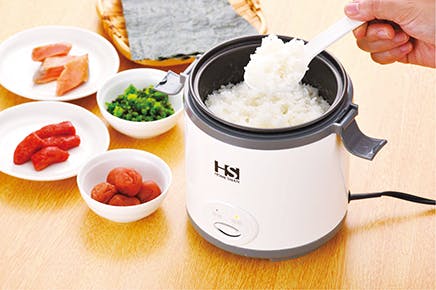 新津興器 HOME SWAN ミニ炊飯器1.5合炊き マイコン炊飯ジャー
