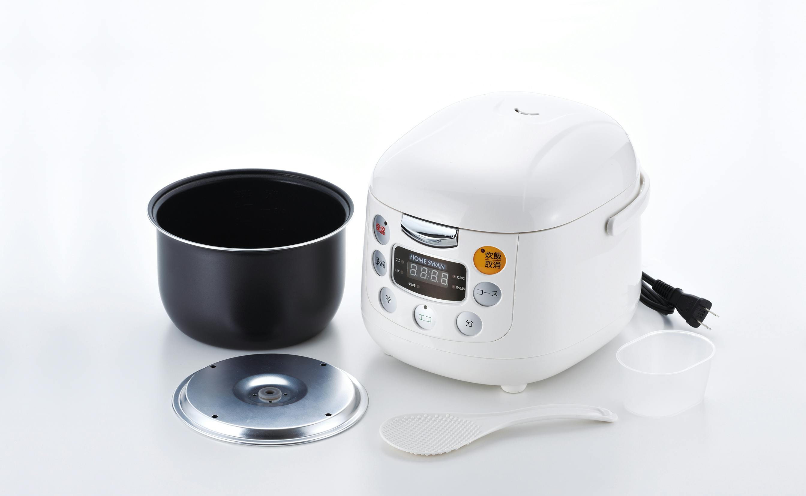 新津興器 HOME SWAN マイコン式炊飯ジャー3.5合炊き マイコン炊飯ジャー 4981889011409 SRC-35 炊飯器・精米機 新津興器 HOME SWAN マイコン式炊飯ジャー3.5合炊き マイコン炊飯ジャー 4981889011409 SRC-35 炊飯器・精米機
