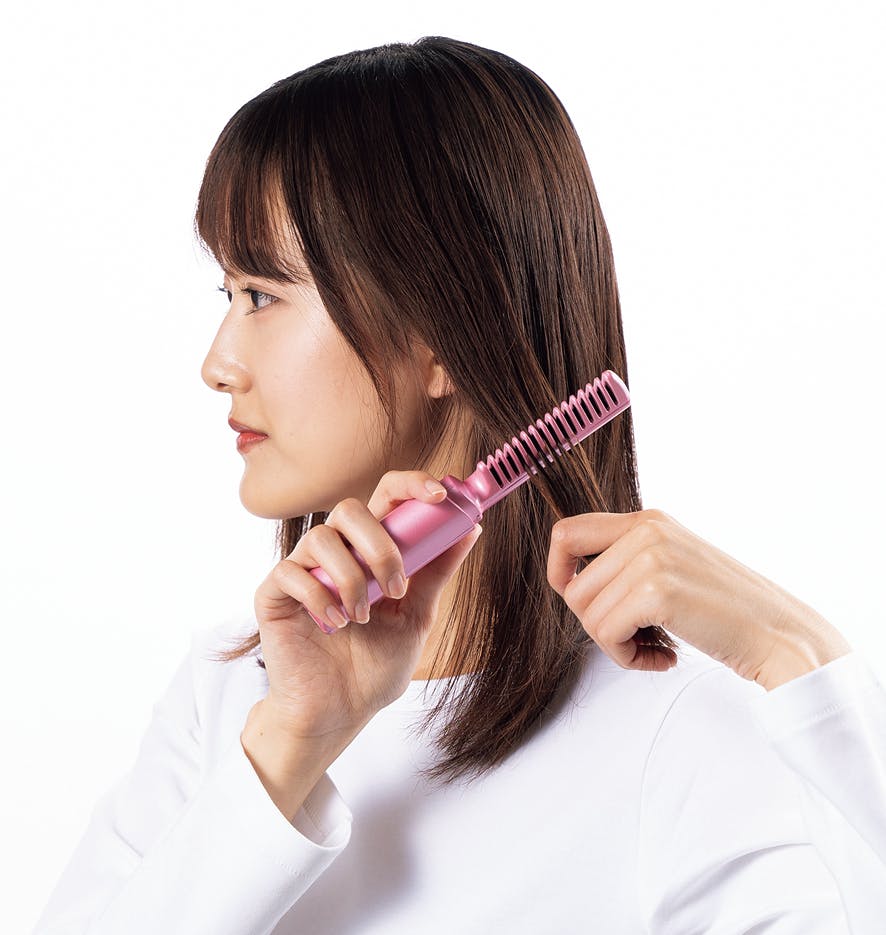 セーブ・インダストリー コードレスヘアブラシ ヘアアイロン