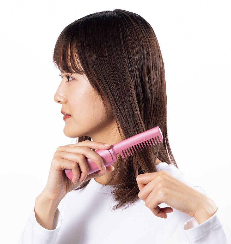 セーブ・インダストリー コードレスヘアブラシ ヘアアイロン