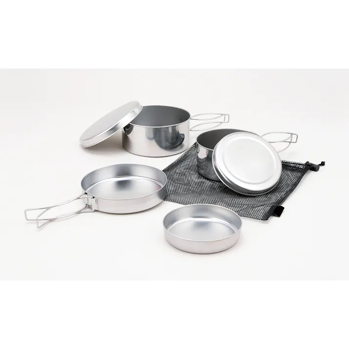 片力商事 ツーリングクッカーセット5PC 鍋 4995969047851 TC-501F【別送品】