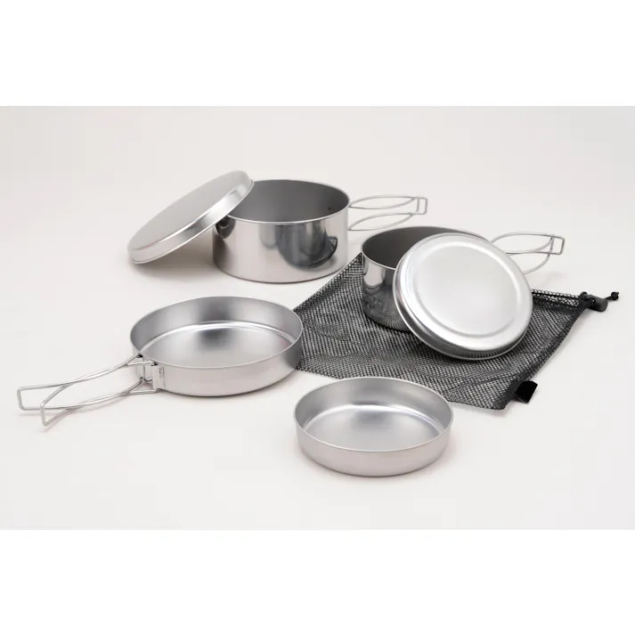 片力商事 ツーリングクッカーセット6PC 鍋 4995969047868 TC-601F【別送品】