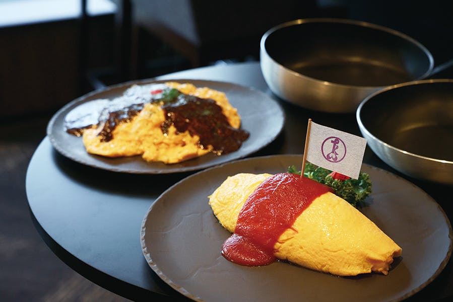 おむらいす 料理メニュー : 十六雑穀オムライス＆炭焼きハンバーグ専門店 お