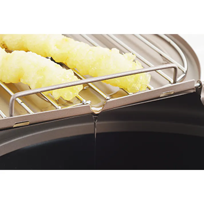 タマハシ 食彩亭 バット蓋付天ぷら鍋20cm 天ぷら用品 4975192084748 TP-7【別送品】