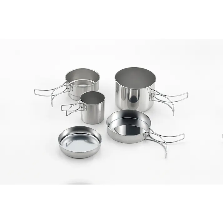 O・S アウトランド ツーリングクッカーセット5pc 鍋 4560433022025 TS-04【別送品】