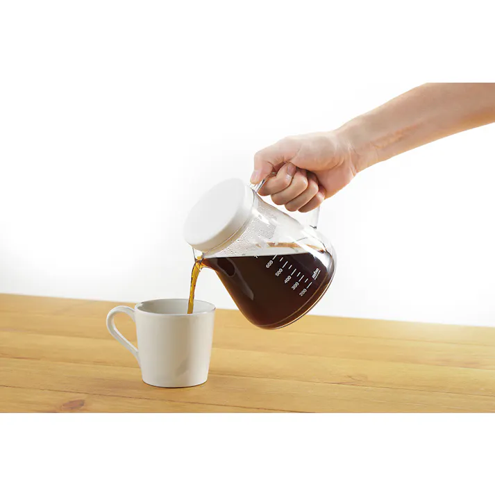 曙産業 コーヒーサーバーストロン750 2WAYドリッパーセット ホワイト 割れにくい食器 4954267157280 TW-3728【別送品】