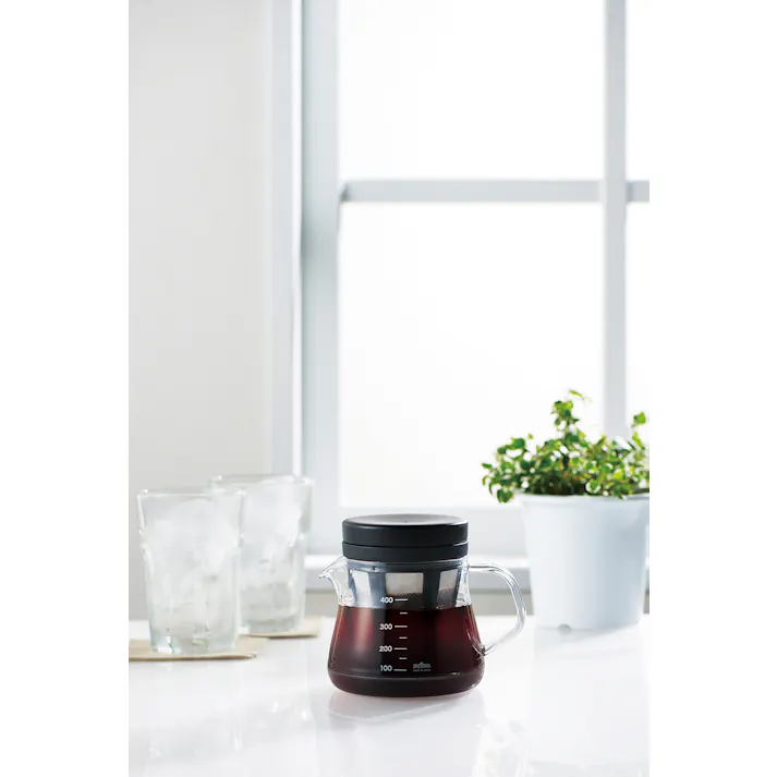曙産業 コーヒーサーバーストロン400 2WAYドリッパーセット ブラック 割れにくい食器 4954267157570 TW-3757【別送品】