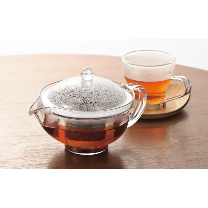 曙産業 クリアティーポット ポリエステルメッシュ 割れにくい食器 4954267157693 TW-3769【別送品】