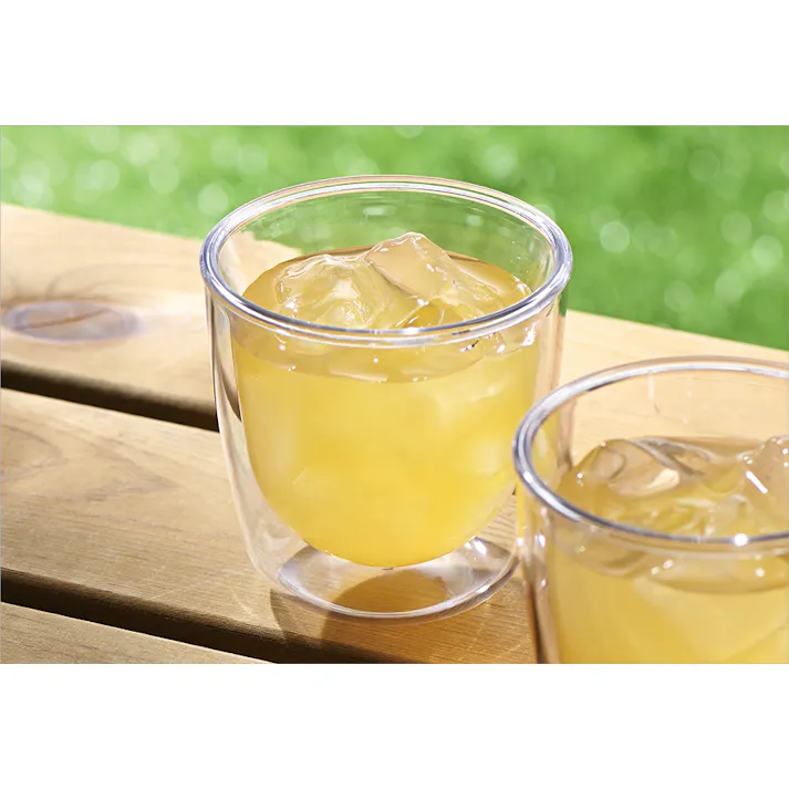 曙産業 われないダブルウォールグラス ワイド 200ml 割れにくい食器 4954267157808 TW-3780【別送品】