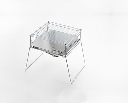 内山産業 燕三条製ステンレス焚き火台(グリルセット) 行楽用品 4514019031406 UC-207 レジャー用品・クーラーバッグ 内山産業 燕三条製ステンレス焚き火台(グリルセット) 行楽用品 4514019031406 UC-207 レジャー用品・クーラーバッグ