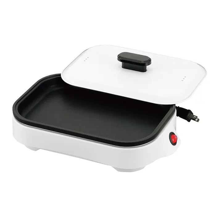 タマハシ コンパクトホットプレート(ふた付き) 家族 団らん ホットプレート 4975192093207 YT-102F【別送品】