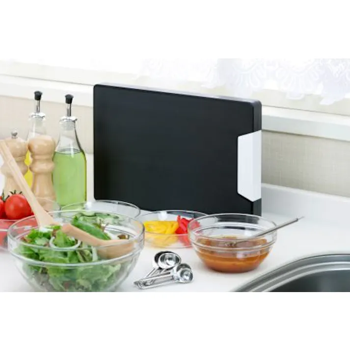 セーブ・インダストリー 抗菌まな板 かるわざブラック キッチン 黒い 厚い SV-2997【別送品】