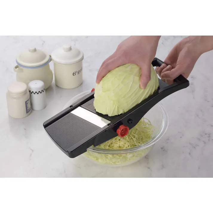 セーブ・インダストリー 刃物産地新潟で作られた 日本製スライサー 千切り器 厚み調整 時短 SV-3178【別送品】