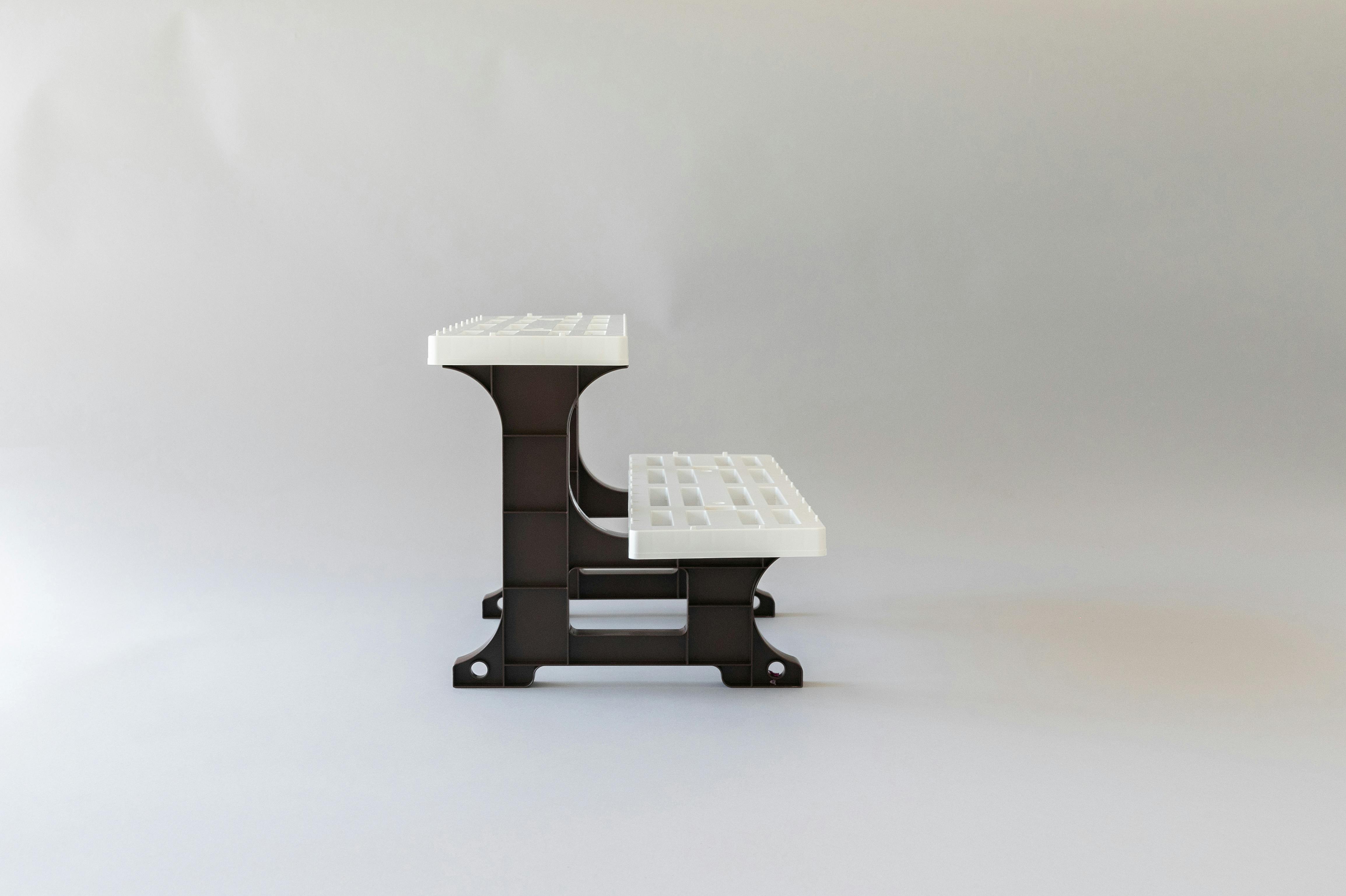 セーブ・インダストリー フラワースタンド 2段550ツートン 園芸 ラック